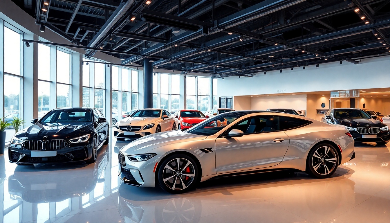 高級外車ショールーム